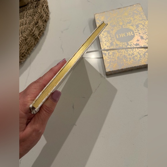 Dior White and Gold Patterned NIB - Picture 4 of 7